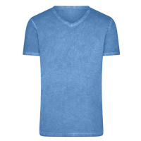 James&Nicholson Pánské tričko JN976 Horizon Blue