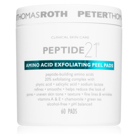 Peter Thomas Roth Peptide 21 Amino Acid exfoliační polštářky pro vyhlazení pleti a minimalizaci 