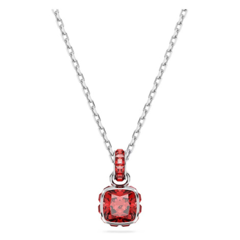 Swarovski Slušivý náhrdelník pro ženy narozené v červenci Birthstone 5652043