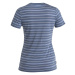 Dámské triko Icebreaker Women Wave SS Tee Stripe