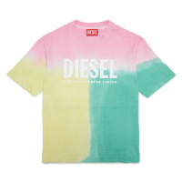 Tričko diesel tabry over t-shirt různobarevná