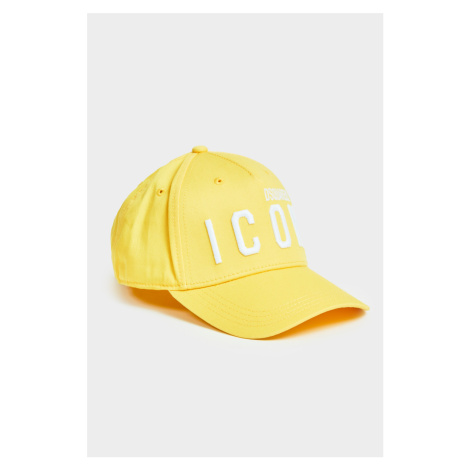 Čepice dsquared icon hat žlutá Dsquared²