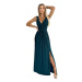 Dámské šaty Numoco 467-1 LOUISE | zelená