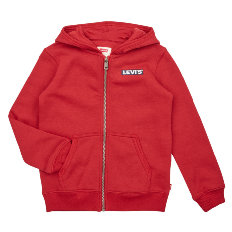 Levis LVN BOXTAB FULL ZIP HOODIE Červená Levi´s