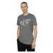 4F-MENS T-SHIRTS H4Z21-TSM012-24M-MIDDLE GREY MELANGE Šedá