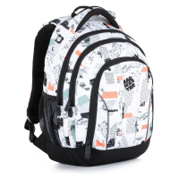 Bagmaster Supernova 21 A White/black/orange/green