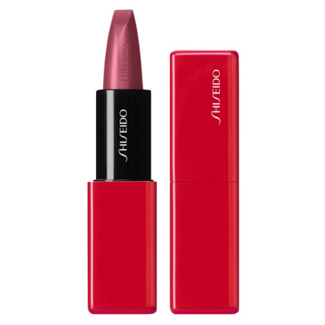 Shiseido Makeup Technosatin gel lipstick saténová rtěnka odstín 410 Lilac Echo 4 g