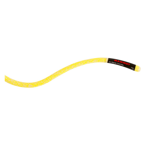 Lano Mammut Glacier Cord Dry Standard yellow melange 60m