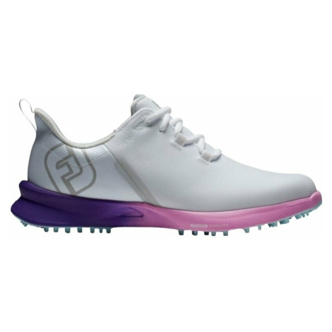 Footjoy FJ Fuel Sport Womens Golf Shoes White/Purple/Pink