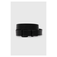 Kožený pásek Calvin Klein pánský, černá barva, K50K509955