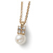 Oliver Weber Nádherný pozlacený náhrdelník s perlou Again 12266G