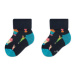Sada 4 párů dětských vysokých ponožek Happy Socks