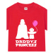 Dětské tričko pro miminka s potiskem Star Wars Daddys Princess