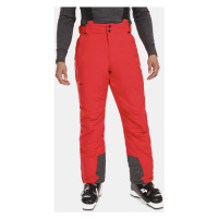Kilpi Pánské lyžařské kalhoty MIMAS-M Červená