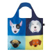 Skládací nákupní taška LOQI STEPHEN CHEETHAM Dogs
