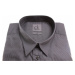 Calvin Klein Calvin Klein pánská tmavě šedá košile s úzkými proužky