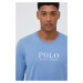 Bavlněná košile s dlouhým rukávem Polo Ralph Lauren s potiskem