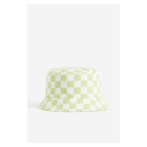 H & M - Keprový klobouček bucket - zelená H&M