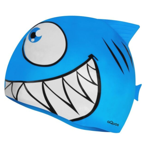 AQUOS CISCO Dětská plavecká čepice, modrá, velikost