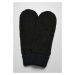 Sherpa Imitation Leather Gloves