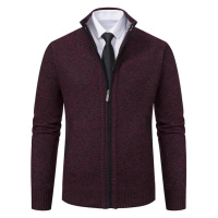 Pánský cardigan na zip