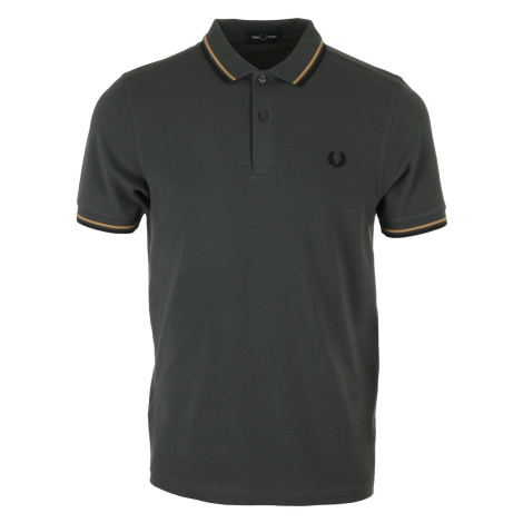 Fred Perry Twin Tipped Shirt Šedá