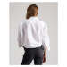 Košile la martina woman shirt long sleeves silky bílá