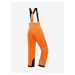 Oranžové dětské lyžařské kalhoty s membránou ptx ALPINE PRO Osago