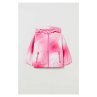 Kojenecká bunda OVS růžová barva
