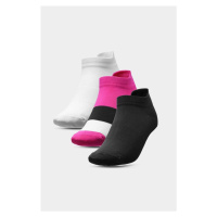 4F Dámské ležérní ponožky 3-BACK Vícebarevné