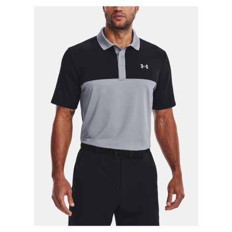 Tričko Under Armour UA Perf 3.0 Color Block Polo-GRY