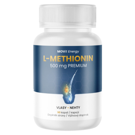 MOVIT ENERGY - Methionin PREMIUM 500 mg 90 veganských kapslí