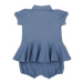 Polo Ralph Lauren SS PEPLUM BU-ONE PIECE-SHORTALL Modrá