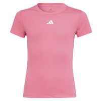 adidas TECHFIT TEE Dívčí sportovní triko, růžová, velikost