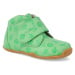 Barefoot kotníková obuv Blifestyle - babyRaccoon Bio-Nappa Apfelgrün Print zelená
