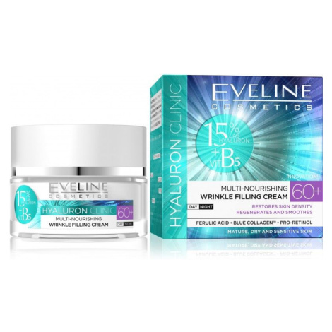 Eveline Hyaluron Clinic 60+ denní a noční krém 50 ml EVELINE Cosmetics