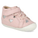 Barefoot kotníková obuv Oldsoles - Love-ly Pave Powder Pink růžová