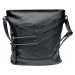 Černá crossbody kabelka s líbivou texturou