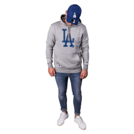 New Era NOS MLB REGULAR HOODY LOSDOD Pánská mikina, šedá, velikost