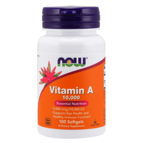 Vitamín A 10,000 IU - NOW Foods