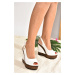 Fox Shoes White Women's Wedge Heels Shoes