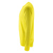 SOĽS Sporty Lsl Pánské funkční triko dlouhý rukáv SL02071 Neon yellow