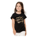 Dívčí tričko - Winkiki WJG 92593, černá Barva: Černá