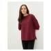 LC Waikiki Crew Neck Plain Short Sleeve Women's Sweatshirt