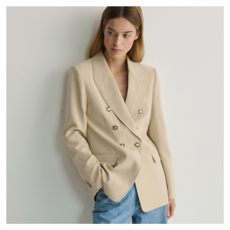 Béžové dámské blejzry