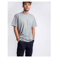 Carhartt WIP S/S Chase T-Shirt Grey Heather/Gold