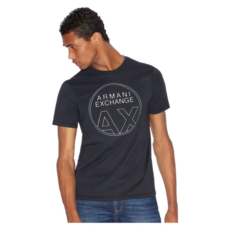Pánské tričko (kulaté logo) Armani Exchange