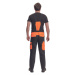 Cerva Max Vivo Pánské pracovní kalhoty s laclem 03530043 černá/oranžová