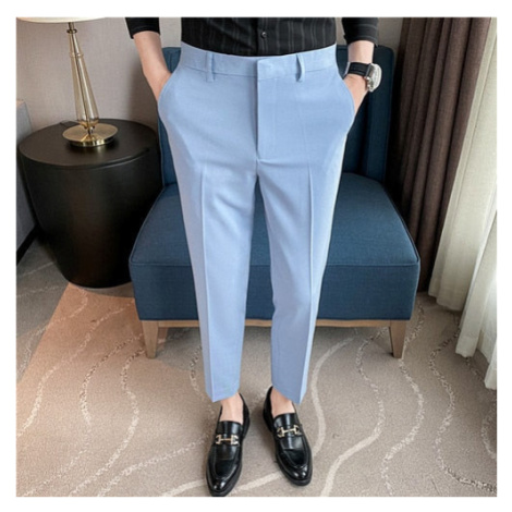 Kancelářské kalhoty na společnost s vysokým pasem JFC FASHION