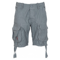 Surplus Kalhoty krátké Airborne Vintage Shorts šedé